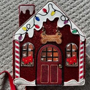 Betsy Johnson Gingerbread House CROSSBODY Purse NEW